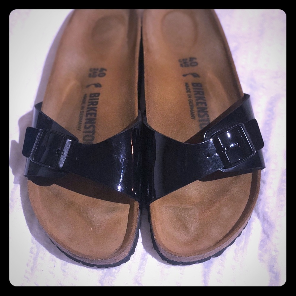 GUC Patent Leather Madrid Birks 40